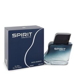 Meeste tualettvesi Swiss Arabian EDT Spirit Absolute (100 ml) hind ja info | Meeste parfüümid | kaup24.ee