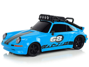 Kaugjuhitav sportauto, 1:18, sinine hind ja info | Poiste mänguasjad | kaup24.ee