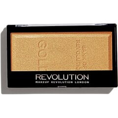 Пудра с сияющим эффектом Makeup Revolution Ingot Gold 12 г цена и информация | Бронзеры (бронзаторы), румяна | kaup24.ee