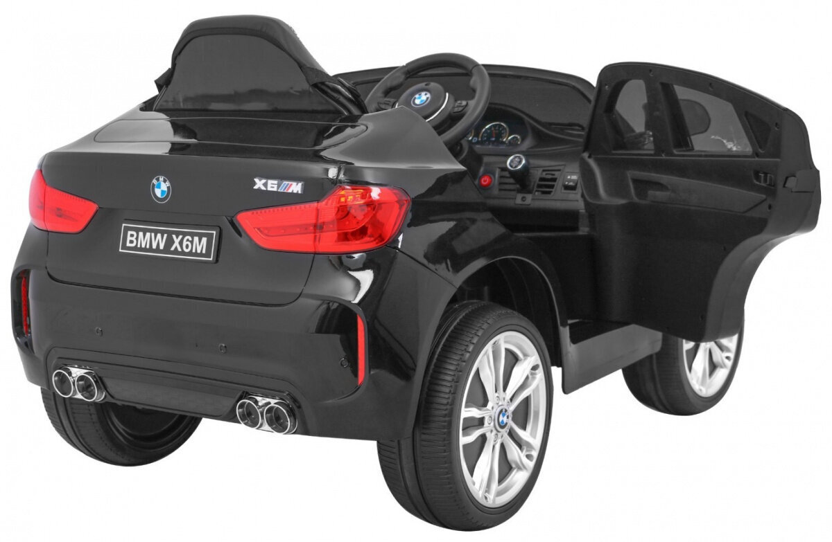 BMW X6M elektriauto lastele, must hind ja info | Laste elektriautod | kaup24.ee