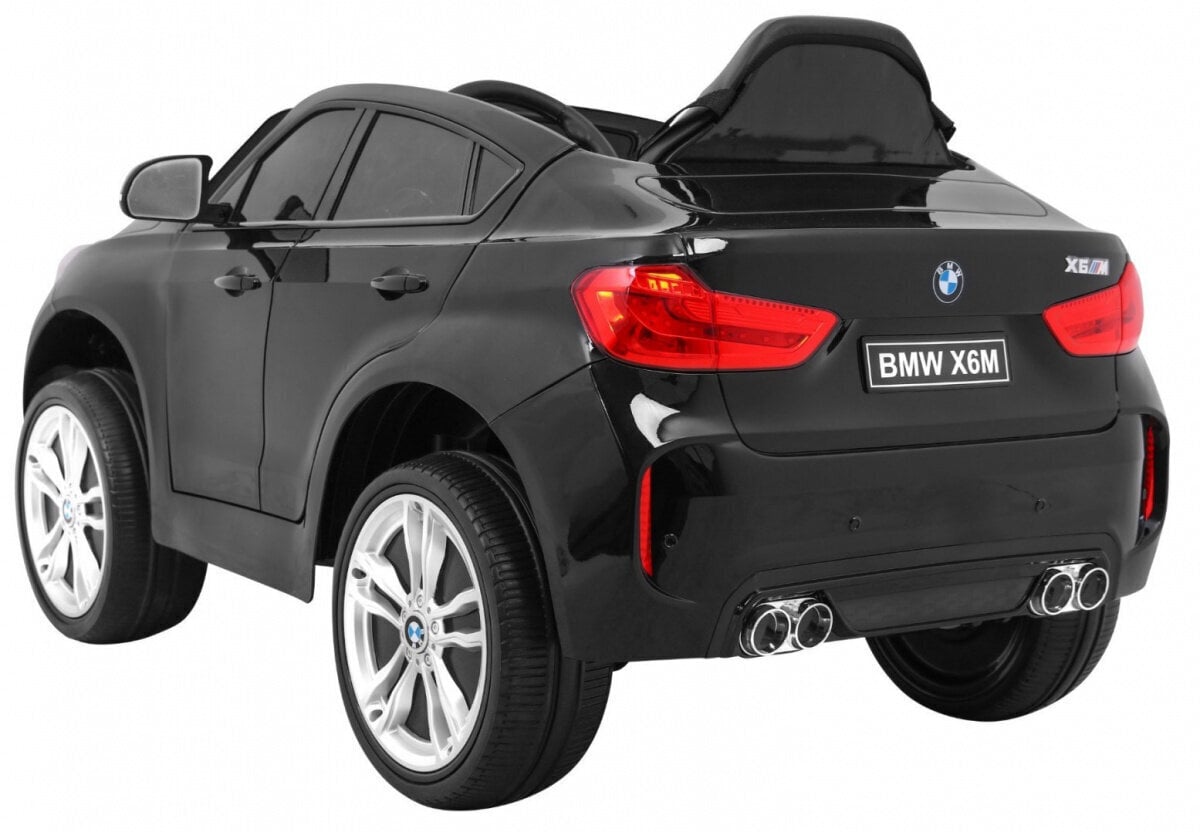 BMW X6M elektriauto lastele, must hind ja info | Laste elektriautod | kaup24.ee