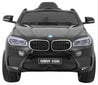 BMW X6M elektriauto lastele, must цена и информация | Laste elektriautod | kaup24.ee