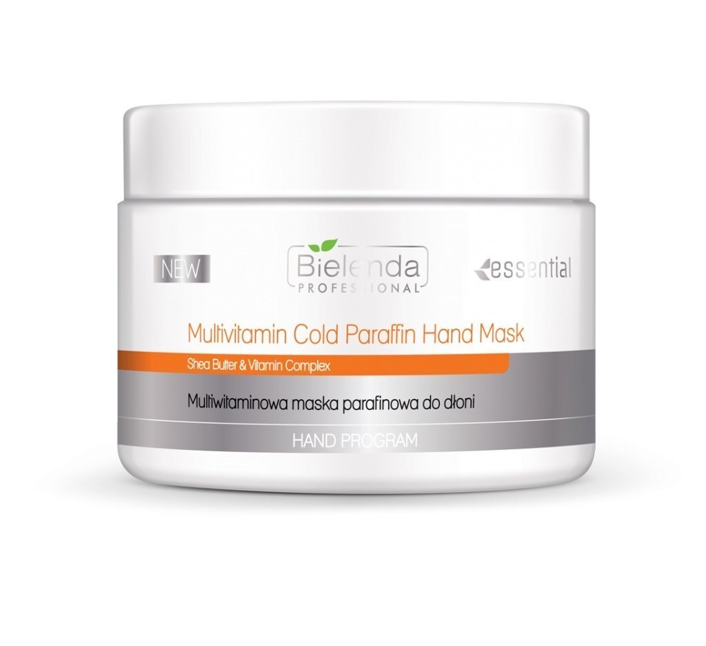 Kätemask vitamiinikompleksiga Bielenda Professional Hand Program Multivitamin Cold Paraffin 150 g hind ja info | Kehakreemid, losjoonid | kaup24.ee