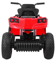 Quad ATV täispuhutavate rehvidega, punane hind ja info | Laste elektriautod | kaup24.ee