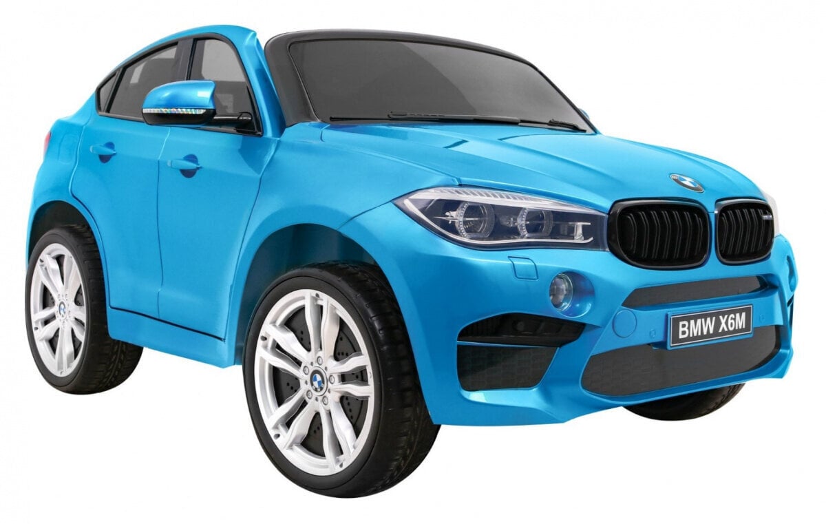 BMW X6M XXL elektriauto lastele, sinine цена и информация | Laste elektriautod | kaup24.ee