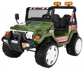 Одноместный электромобиль Raptor, зеленый цена и информация | Электромобили для детей | kaup24.ee