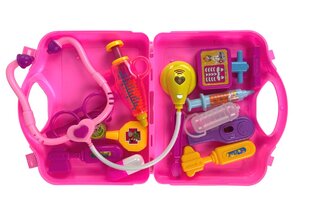 Väikese arsti komplekt, roosa hind ja info | Tüdrukute mänguasjad | kaup24.ee