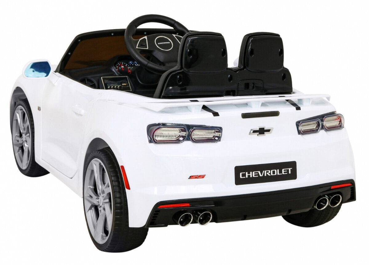 Chevrolet CAMARO 2SS ühekohaline elektriauto, valge hind ja info | Laste elektriautod | kaup24.ee