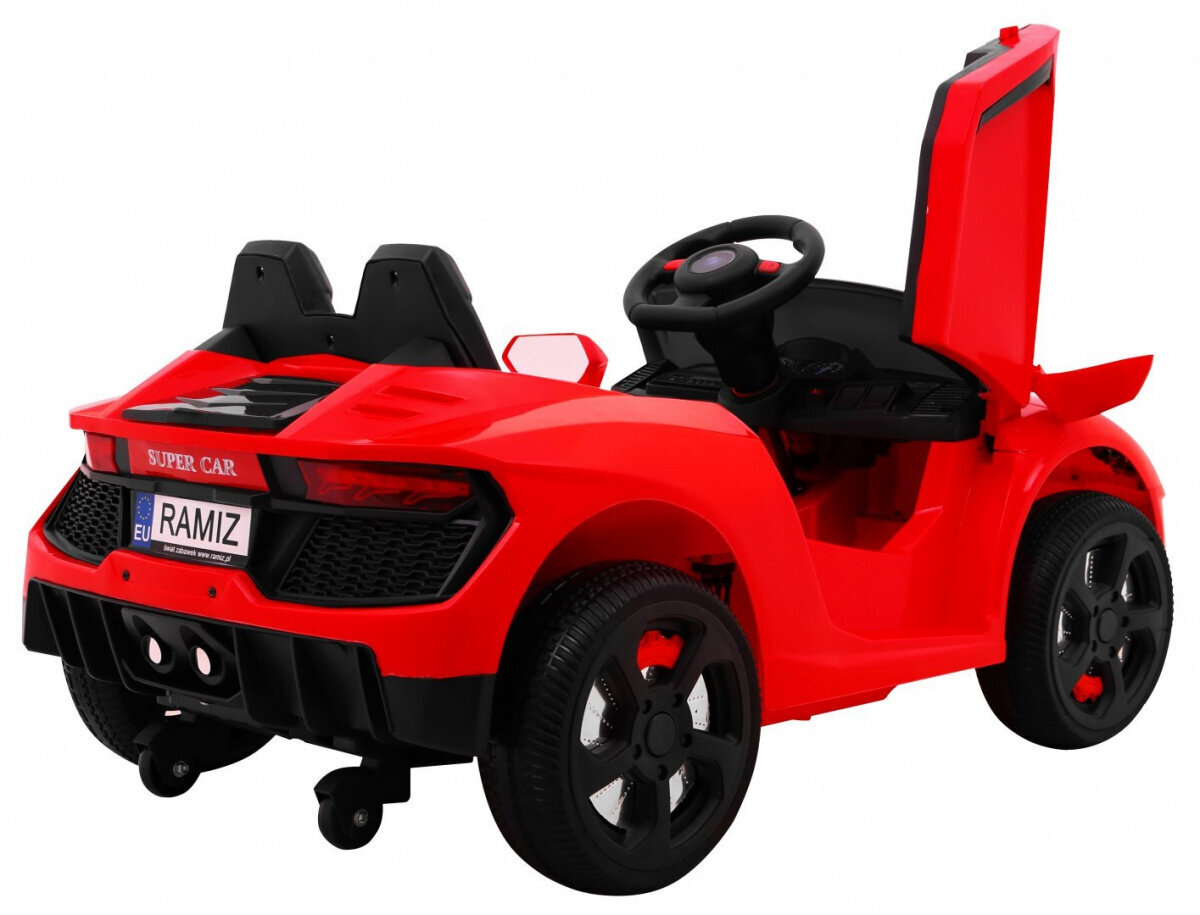 Üks elektriauto Tulevik, punane hind ja info | Laste elektriautod | kaup24.ee