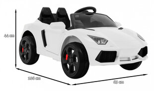 Одноместный электромобиль Future, белый цена и информация | Электромобили для детей | kaup24.ee