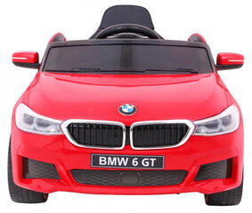 BMW 6 GT ühekohaline elektriauto, punane цена и информация | Электромобили для детей | kaup24.ee
