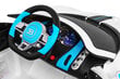 Bugatti Divo ühekohaline elektriauto, valge hind ja info | Laste elektriautod | kaup24.ee