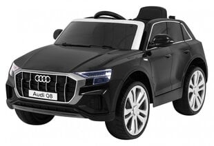 Audi Q8 LIFT ühekohaline elektriauto, must hind ja info | Laste elektriautod | kaup24.ee