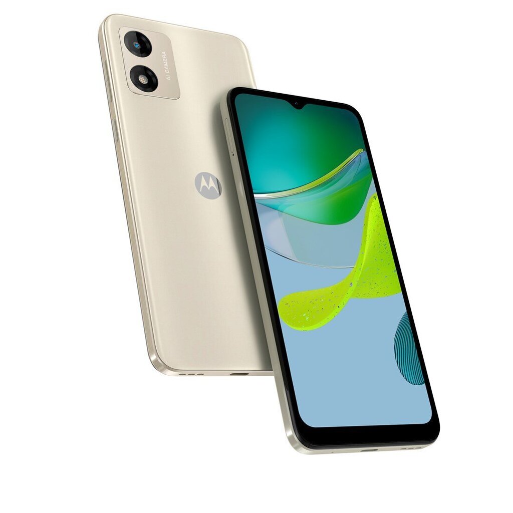 Motorola Moto E13 2/64GB PAXT0025SE Creamy White цена и информация | Telefonid | kaup24.ee