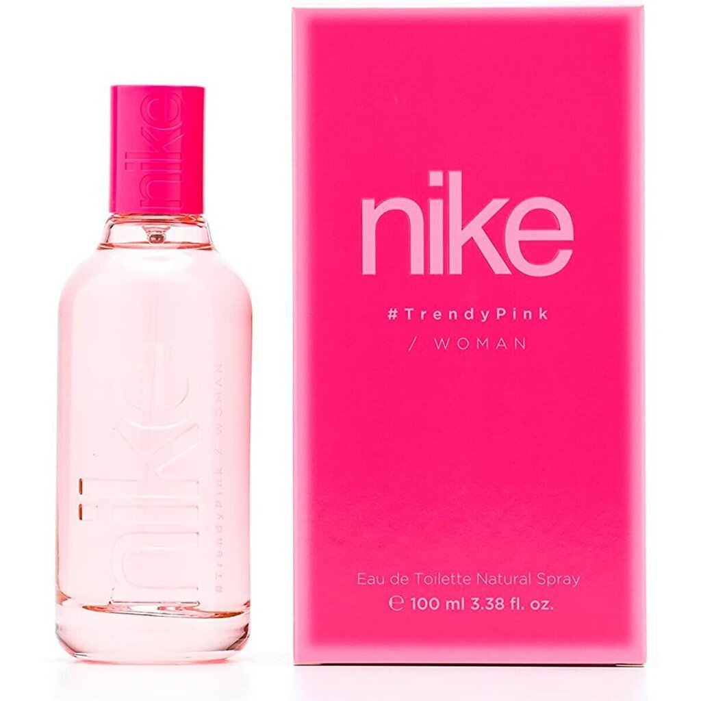 Naiste tualettvesi Nike Nike Trendy Pink Woman EDT (100 ml) цена и информация | Naiste parfüümid | kaup24.ee