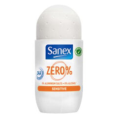 Deodorant Zero% Sensitive Sanex (50 ml) hind ja info | Deodorandid | kaup24.ee