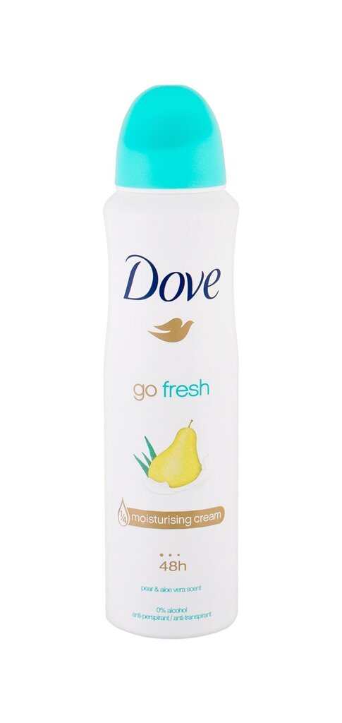 Pihustatav deodorant Dove Go Fresh Pear & Aloe Vera 150 ml hind ja info | Deodorandid | kaup24.ee