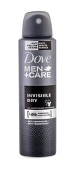 Pihustatad deodorant Dove Men + Care 48h Invisible Dry meestele 150 ml hind ja info | Deodorandid | kaup24.ee
