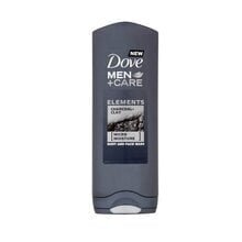 Dušigeel meestele Dove Men + Care Elements Micro Moisture Charcoal Clay 250 ml цена и информация | Dušigeelid, õlid | kaup24.ee