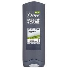 Dušigeel Dove Men + Care Elements Micro Moisture Minerals Sage meestele 250 ml hind ja info | Dušigeelid, õlid | kaup24.ee