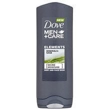 Гель для душа Dove Men + Care Elements Micro Moisture Minerals Sage для мужчин 400 мл цена и информация | Масла, гели для душа | kaup24.ee