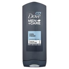 Dušigeel Dove Men + Care Micro Moisture Cool Fresh meestele 400 ml hind ja info | Dušigeelid, õlid | kaup24.ee