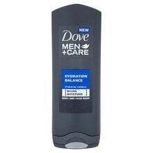 Dove dušigeel Men + Care Hydration Balance (keha- ja näopesuvahend) 400 ml hind ja info | Dušigeelid, õlid | kaup24.ee