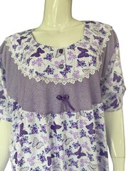 Ночная рубашка с коротким рукавом Sentina, большие размеры цена и информация | Женские пижамы, ночнушки | kaup24.ee