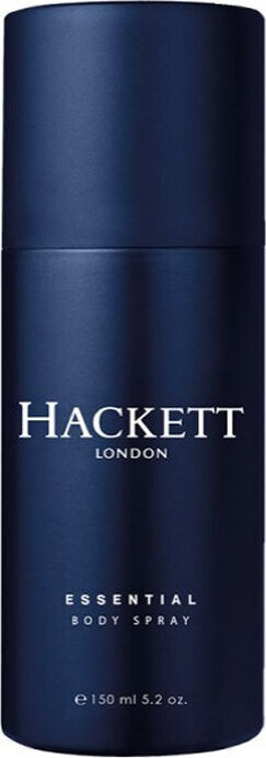 Hackett Essential Body Spray 150 Vap hind ja info | Lõhnastatud kosmeetika meestele | kaup24.ee