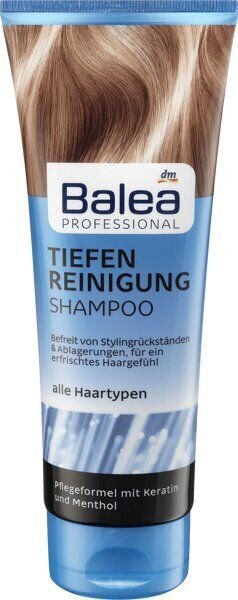 Sügavpuhastav šampoon koos mentooliga Balea, 250 ml цена и информация | Šampoonid | kaup24.ee