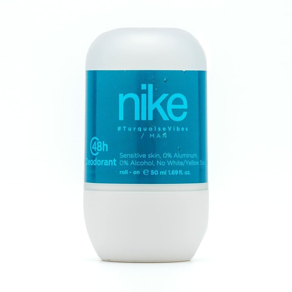 Rull-deodorant Nike Turquoise Vibes Mehed 48 tundi (50 ml) hind ja info | Deodorandid | kaup24.ee