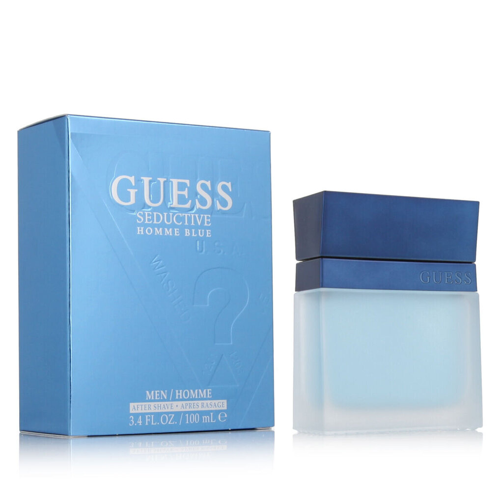 Raseerimisjärgne näopiim Guess Seductive Homme Blue (100 ml) цена и информация | Raseerimisvahendid | kaup24.ee