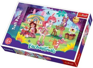 Головоломка «Enchantimals» Trefl, 160 ч. цена и информация | Пазлы | kaup24.ee