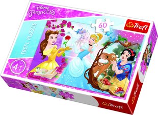 Пазл "Disney Princesės" Trefl, 60ч. цена и информация | Пазлы | kaup24.ee