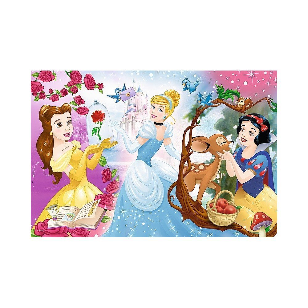 Pusle Trefl Disney printsessid, 60-osaline hind ja info | Pusled | kaup24.ee