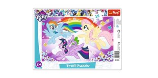 Pusle Trefl My Little Pony, 15-osaline цена и информация | Пазлы | kaup24.ee