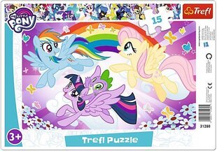 Pusle Trefl My Little Pony, 15-osaline цена и информация | Пазлы | kaup24.ee