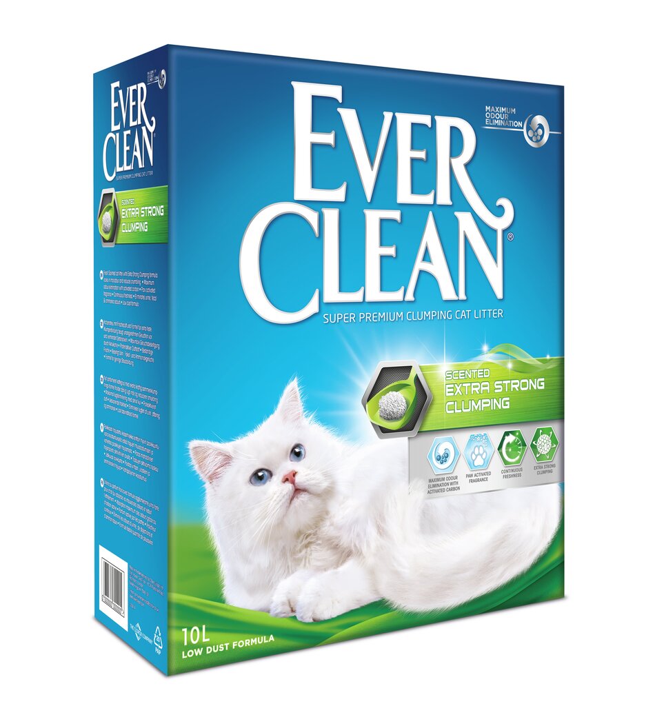 Kassiliiv Ever Clean Extra Strong Clumping Scented, 10 L hind ja info | Kassiliiv | kaup24.ee