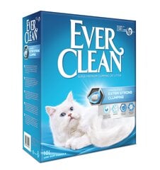 Наполнители для котов EverClean Extra Strong Clumping Unscented, 10 л цена и информация | Наполнители для кошачьих туалетов | kaup24.ee