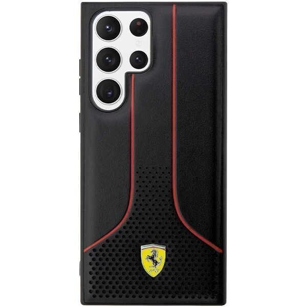 Ferrari FEHCS23LPCSK telefonile Galaxy S23 Ultra S918, must hind ja info | Telefoni kaaned, ümbrised | kaup24.ee