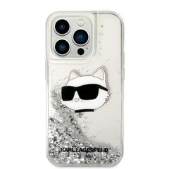 Karl Lagerfeld KLHCP14XLNHCS telefonile iPhone 14 Pro Max, läbipaistev цена и информация | Чехлы для телефонов | kaup24.ee