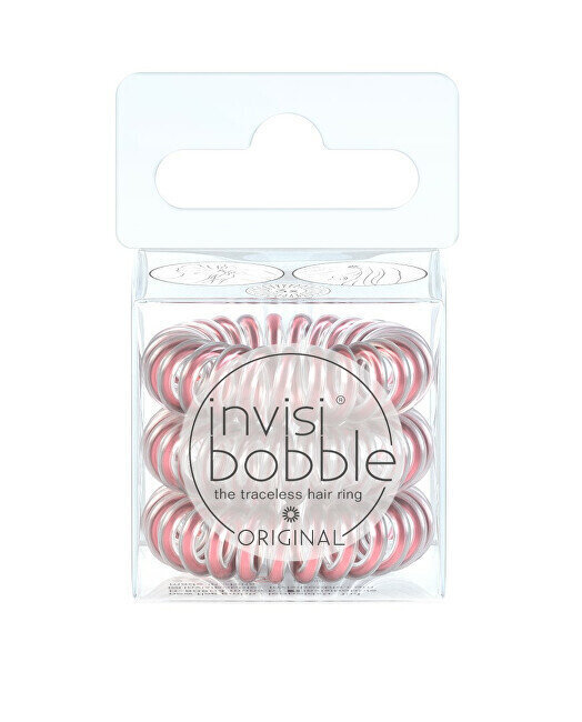 Juuksekumm Invisibobble Original Bella Rosa, 3 tk. цена и информация | Juuste aksessuaarid | kaup24.ee