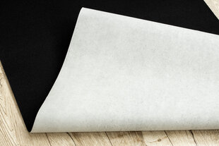 Rugsx ковровая дорожка Rumba, чёрная, 80 см цена и информация | Ковры | kaup24.ee