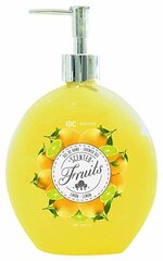 Гель для душа с дозатором IDC Institute Scented Fruits Lemon 735 мл цена и информация | Масла, гели для душа | kaup24.ee