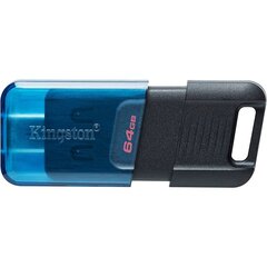 Kingston DT80M 64GB USB-C 3.0 hind ja info | Mälupulgad | kaup24.ee