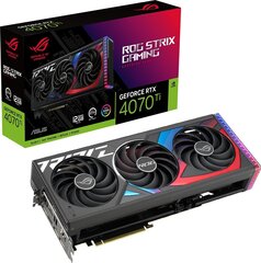 Видеокарта Asus ROG Strix GeForce RTX™ 4070 Ti цена и информация | Asus Компьютерные компоненты | kaup24.ee