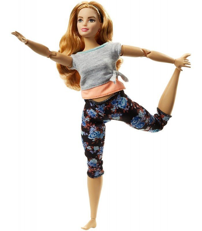 Nukk Barbie Liiguta nagu mina: jooga, FTG80 hind ja info | Tüdrukute mänguasjad | kaup24.ee
