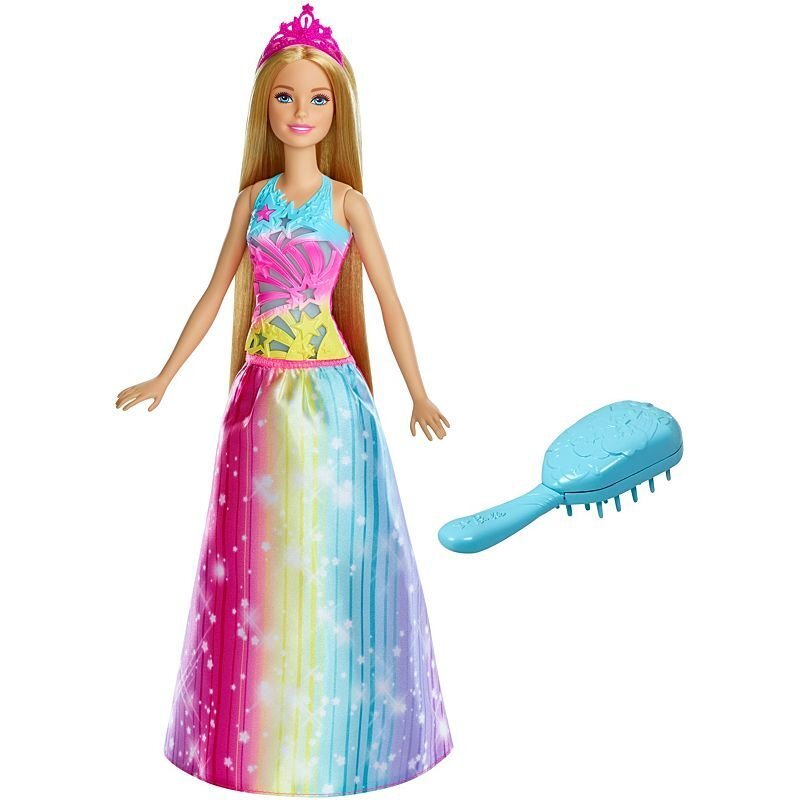 Valguse ja heliga nukk Chelsea Barbie Dreamtopia Brush hind ja info | Tüdrukute mänguasjad | kaup24.ee