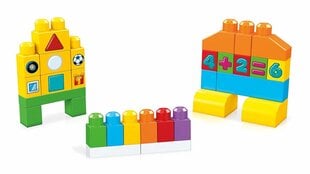 Klotside komplekt "Õppimise korv" Mega Bloks, 150 osa цена и информация | Игрушки для малышей | kaup24.ee