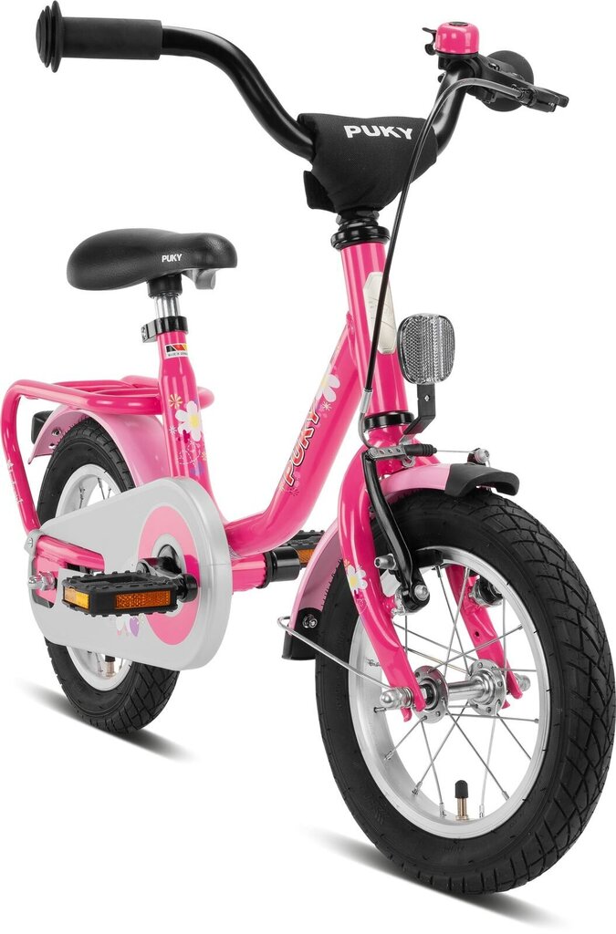Laste jalgratas Puky Steel 12, roosa hind ja info | Jalgrattad | kaup24.ee